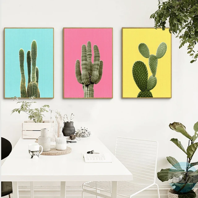 green plant cactus canvas art print poster still life cactus wall picture canvas painting home decor - Home Decor Paintings green plant cactus canvas art print poster still life cactus wall picture canvas painting home decor - Home Decor Paintings