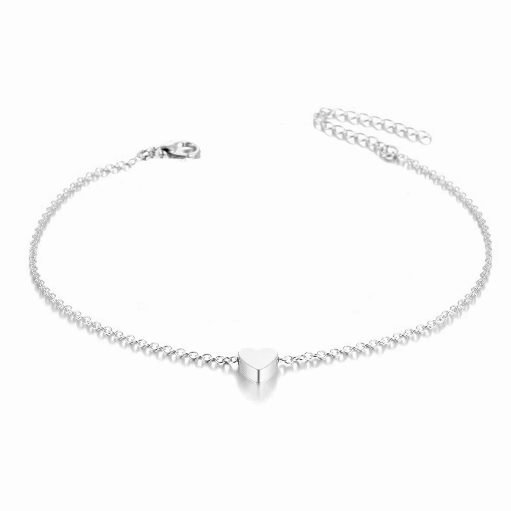 Bracelet Jewelry Heart Bracelets Bangles For Women Minimalist Metal