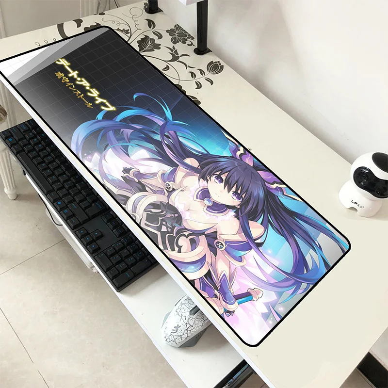 Популярный Компьютерный коврик для мыши DATE A LIVE 800x300 мм эргономичный офисный |