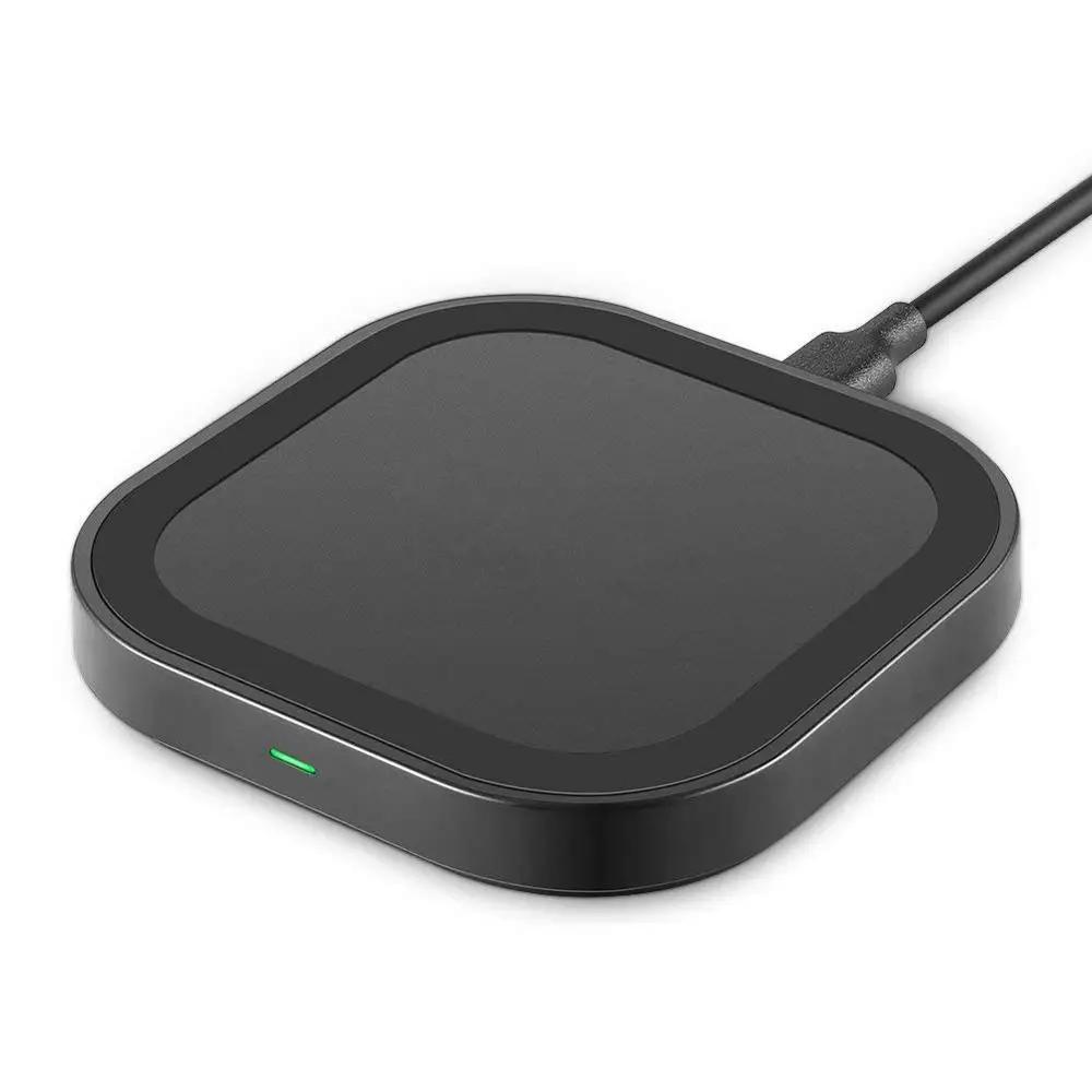 Lewoer Qi Wireless Charger For iPhone Max X 10W Fast Wirless Charging Pad For Samsung S10 Xiaomi MI 9 desktop pad charging