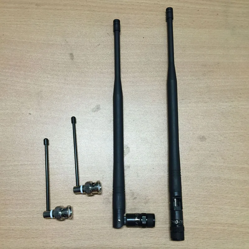 BNC Bayonet and TNC Screw Antenna For UHF Microphone U001