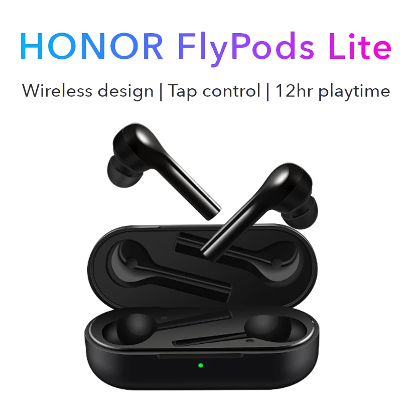 

HUAWEI HONOR FlyPods Lite IP54 Water Resistant TWS Wireless Bluetooth Headset Voice Assistant Bluetooth 4.2 Earphone
