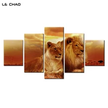 

Canvas Painting Decorative Wall Pictures Home Decor Modular Pictures for Living Room Lion Painting Poster Drop Shipping Wall Art