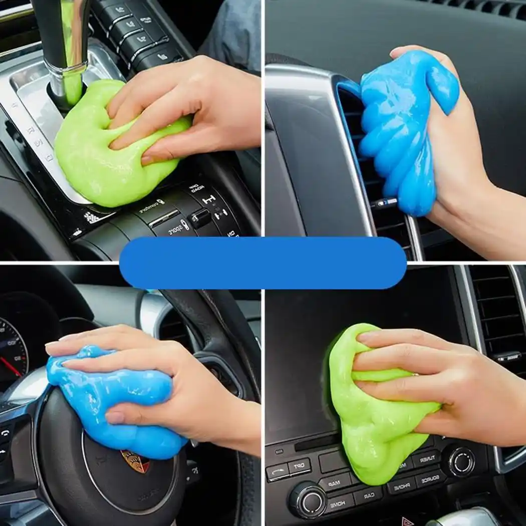 plarges Car Cleaning Gel Air Vent Dashboard Interior Cleaner Tool Keyboard Clean Glue Computer Vacuums