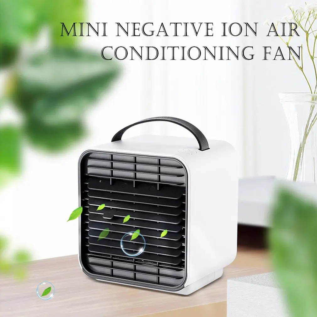 

Usb Charging Mini Cooling Fan Small Refrigeration Air Conditioning Fan Small Water Refrigeration