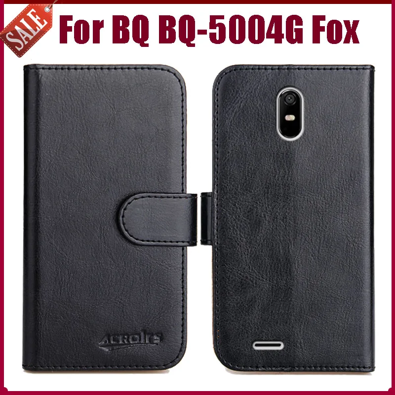 Горячая распродажа! BQ BQ-5004G чехол с лисой высокого качества 6 цветов кожаный