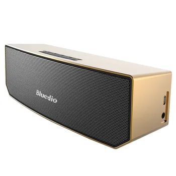 

Bluedio BS-3 (Camel) Portable Bluetooth Wireless Stereo Speaker with Mic for Calls,Gold