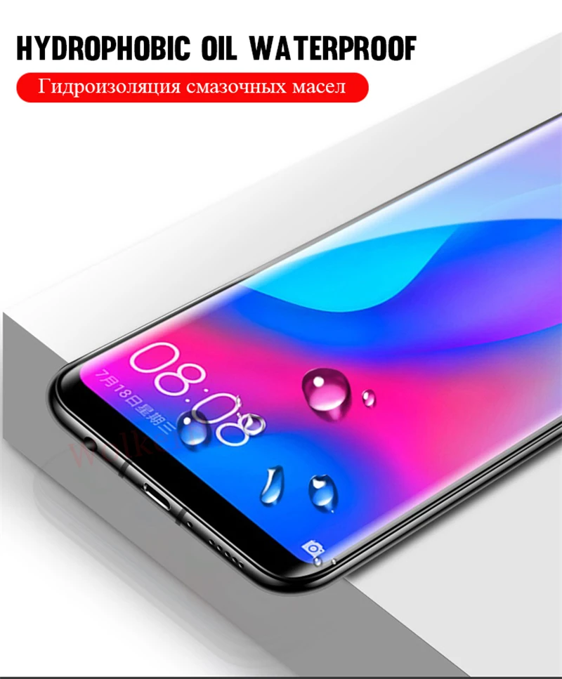 6D Глянцевая Гидрогелевая пленка для Xiaomi mi 8 9 SE mi x 3 2 2s цветная блестящая Передняя и задняя пленка для Xiaomi mi 8 mi 9 SE не стеклянная пленка