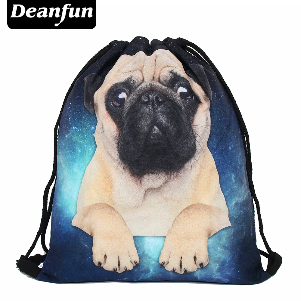 Deanfun рюкзак 3d принтом животного путешествия softback человек wonmen mochila feminina harajuku шнурок сумка унисекс рюкзаки
