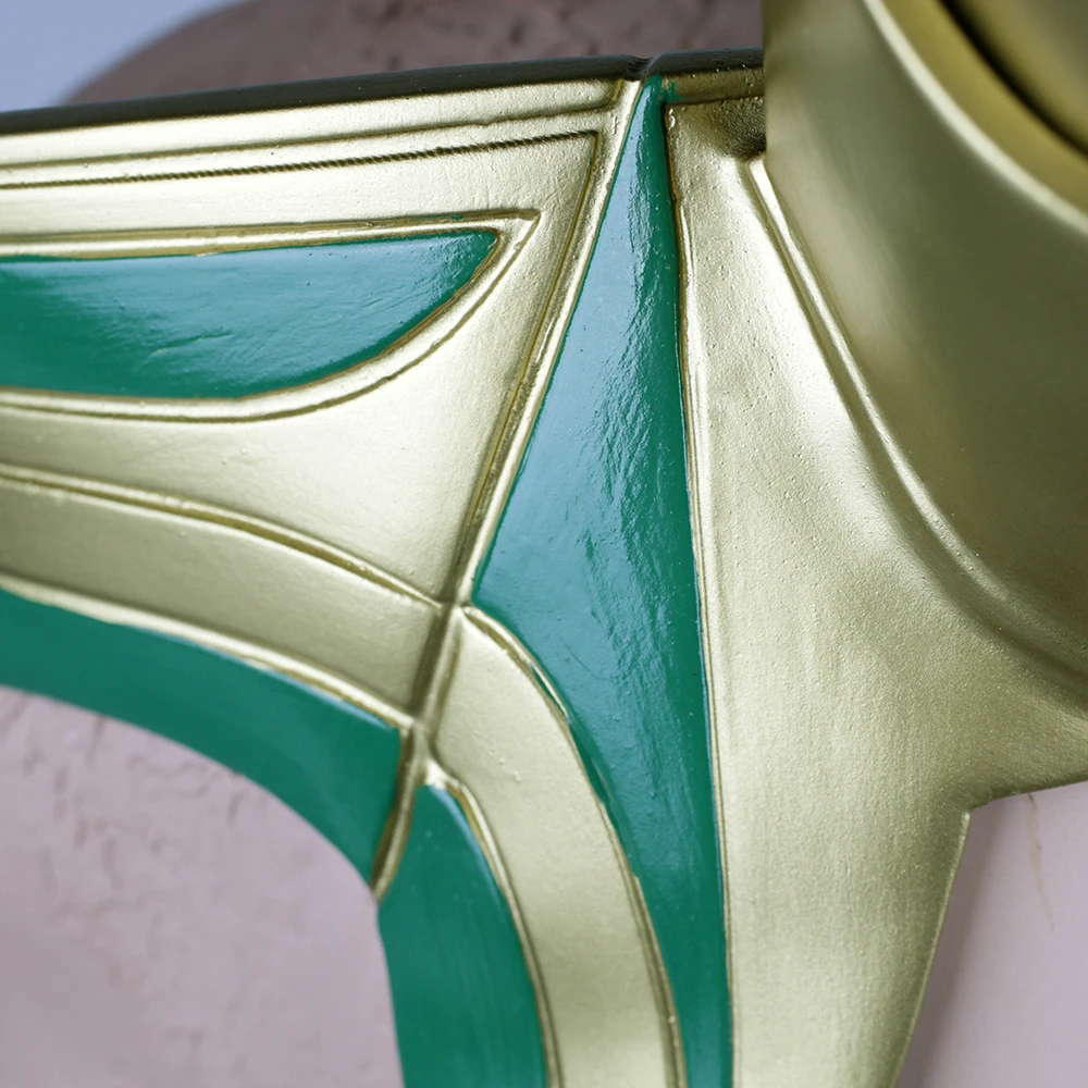 Movie Thor 3 Ragnarok Loki Laufeyson PVC Cosplay Costumes Mask Helmet Halloween