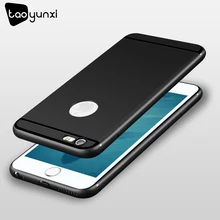 

TAOYUNXI Case For iPhone 6 6S plus Case For iPhone 7 8 plus X 10 Cover Ultra-thin Matte Silicon Soft TPU Case For iPhone 5S SE 5