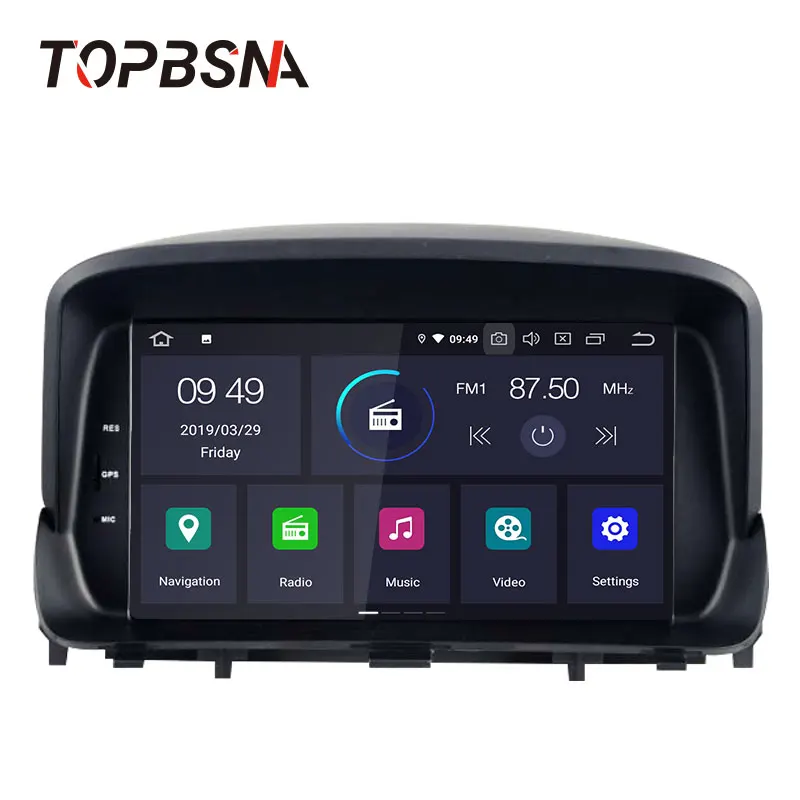 TOPBSNA Android 9.0 Car Multimedia Player For OPEL MOKKA GPS Navi 2 Din DVD Automotivo Mirror-link