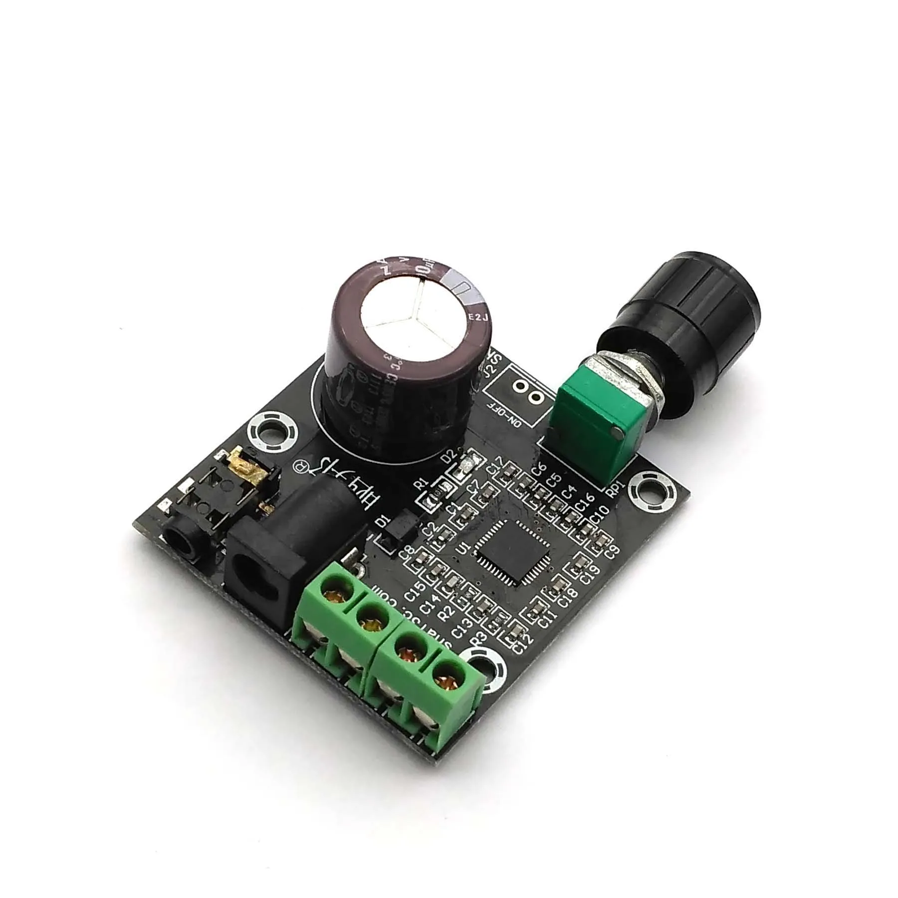 

Super Slim 2 x 15W PAM8610 Class D Digital Dual Power Audio Amplifier Board 12V