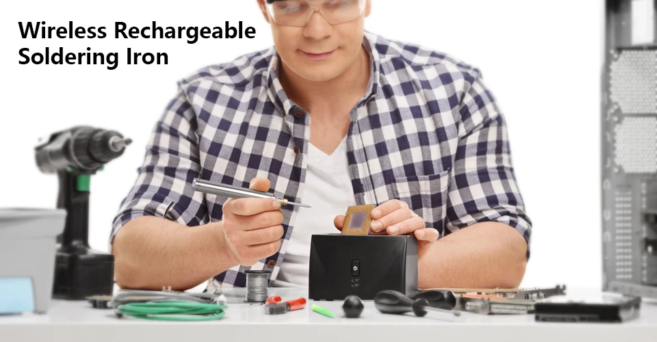 паяльник беспроводной Handskit USB Беспроводной сварщик 5V 8 Вт Портативная зарядка