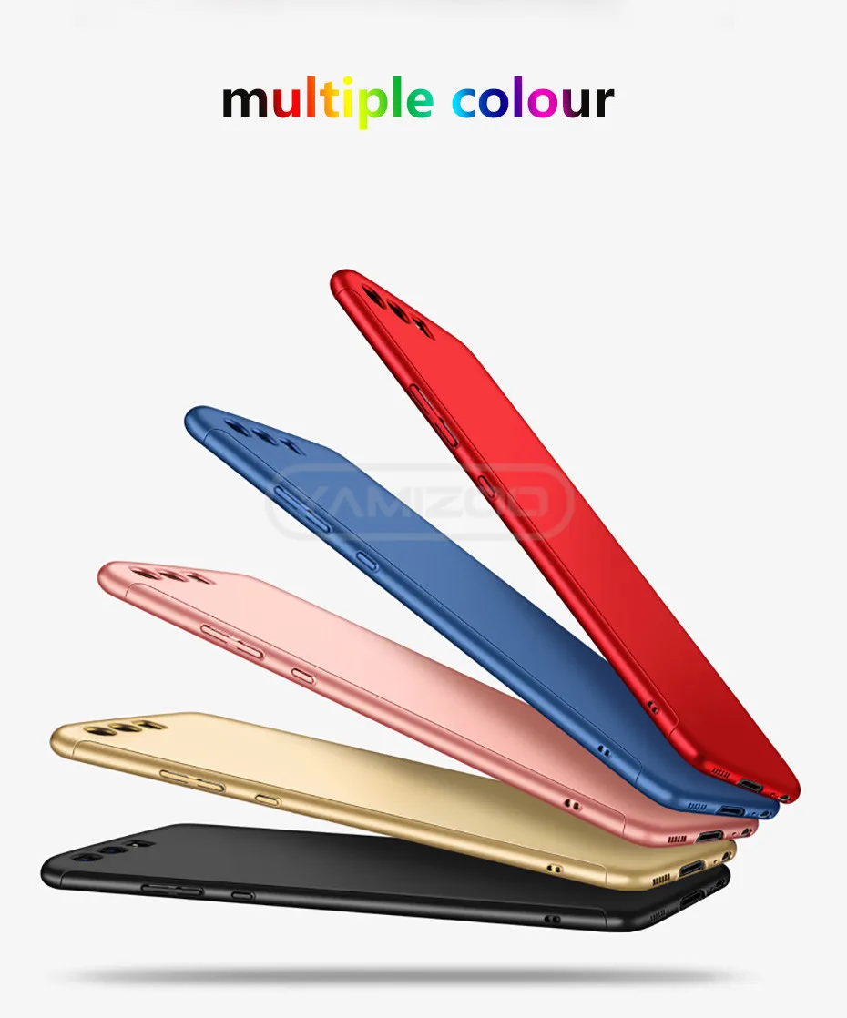 YAMIZOO 360 Full Cover For Huawei P20 P10 Lite Case Luxury Hard Phone Case P10 Plus With Glass Case For Huawei P20 Pro Case On (10)