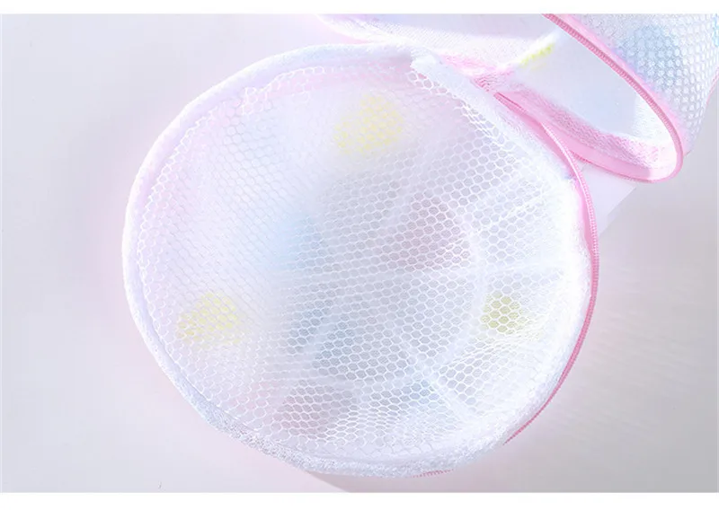 6 Размеры молнии складной нейлоновый стиральный мешок бюстгальтер носки для девочек нижнее бельё одежда стиральная машина защиты сетки сумки