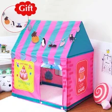 Новая детская палатка-замок, переносная палатка 100*70*110 см, Домик принцессы, Детская Вигвама, палатка для детей, игрушка, Игровая палатка, рождественский подарок