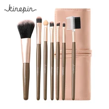 Makeup Brushes Set 7pcs Soft Synthetic Professional Powder Eye Shadow Brow Lip Make Up Brush Kit With Leather Pouch 4 Colors Makeup Brushes Set 7pcs Soft Synthetic Professional Powder Eye Shadow Brow Lip Make Up Brush Kit With Leather Pouch 4 Colors