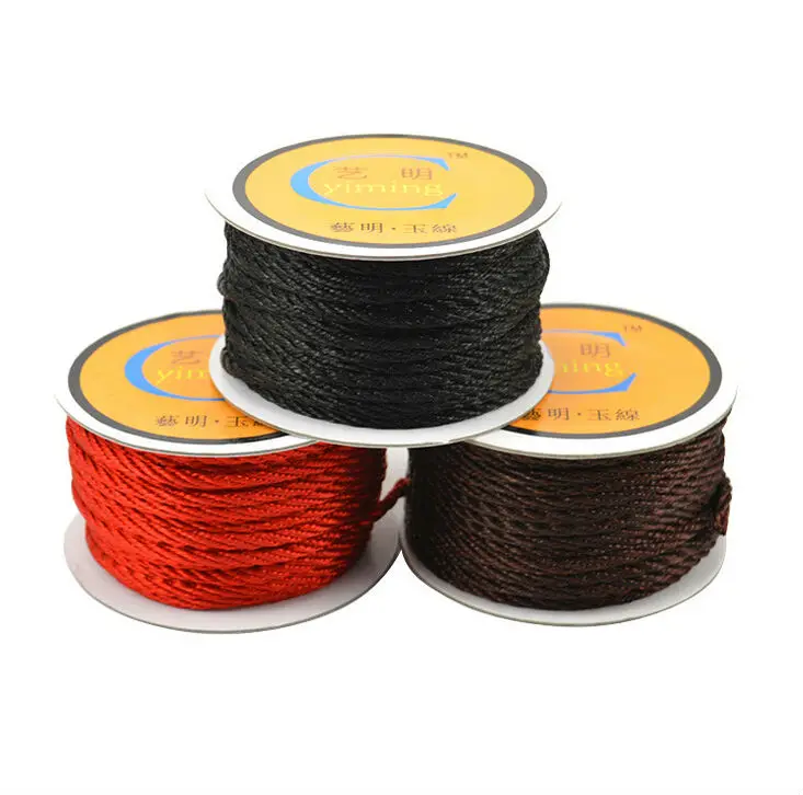 1Roll wire 1mm 50 meters long Pearl jade rope line DIY hand hand rope