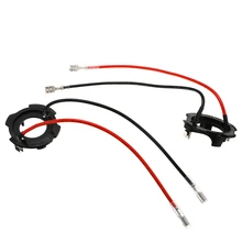 2 шт. H7 светодиодный держатель лампы для фар удерживающий зажим Базовая розетка для фары адаптер для Volkswagen для VW Golf 5 MK5 GTI Jetta