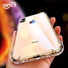Роскошные противоударный прозрачный силиконовый чехол для айфон X XR XS 11 pro Max чехол на айфон 7 8 6s чехол на айфон 6 S plus