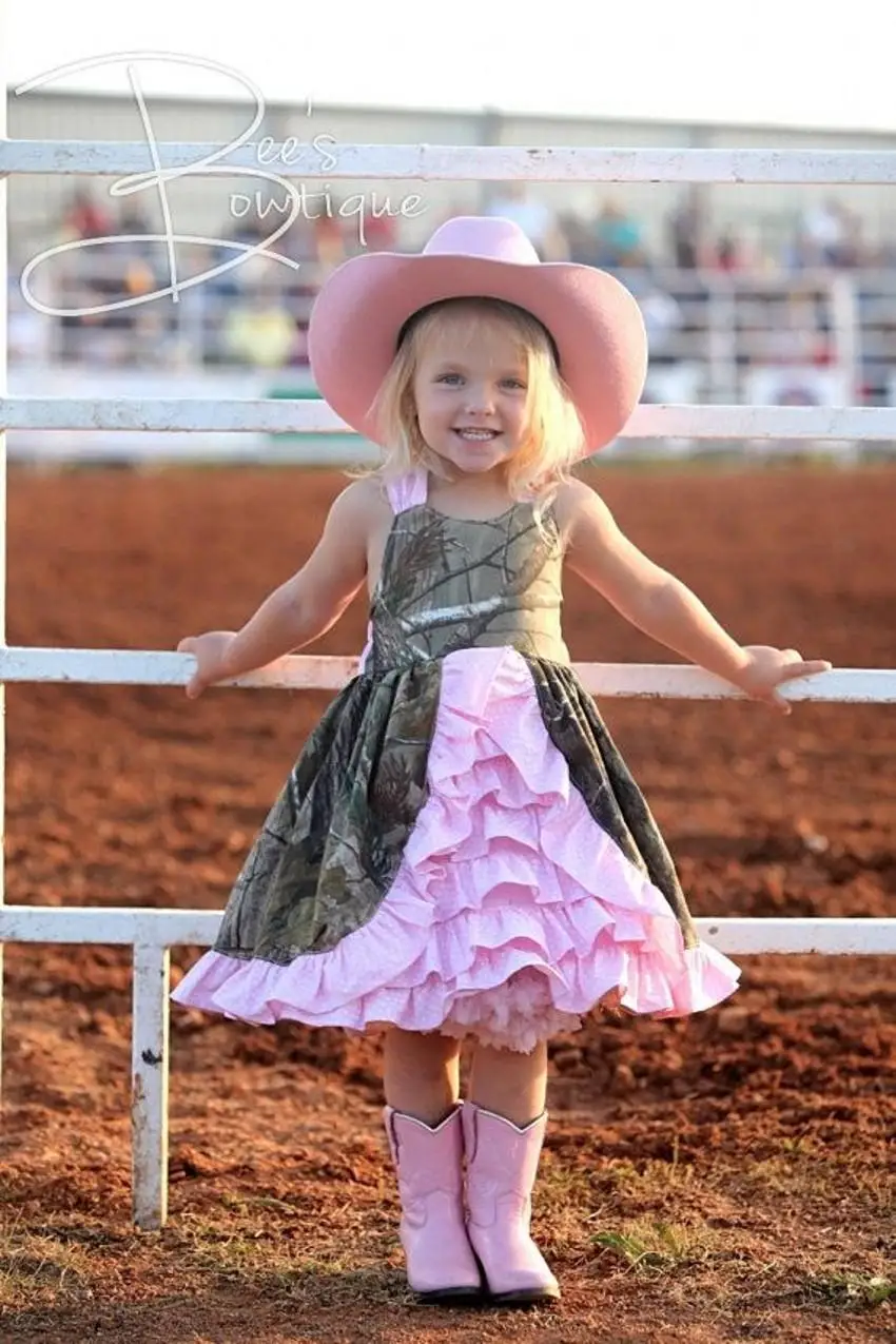 realtree camo flower girl dresses