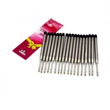 Черные и синие чернила для струйного принтера шариковый аппликатор оригинальная ручка заправка 10 шт./партия 0,7 мм! 9,7 см