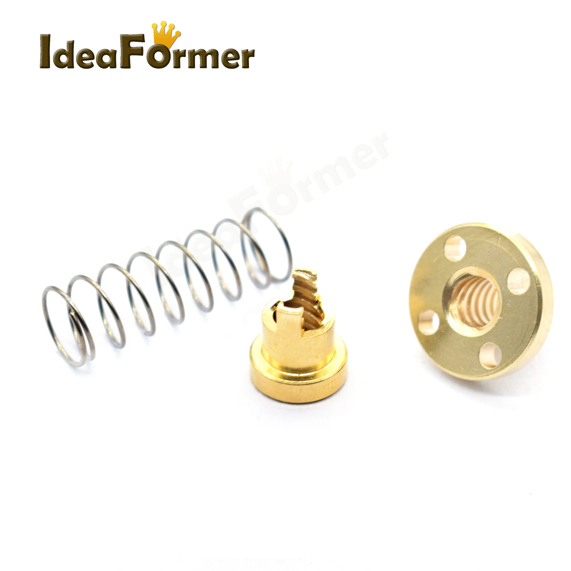 مكافحة رد فعل عنيف المكسرات T8 الرصاص 2 مللي متر/4 مللي متر/8 مللي متر Acme الخيوط قضيب القضاء على الفجوة 3D طابعة أجزاء