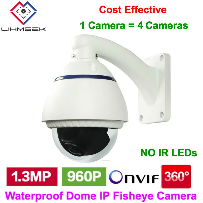 Lihmsek LM Security 1280(H)* 960(V) 1 3 мегапикселя IP 360 градусов безопасности рыбий глаз и