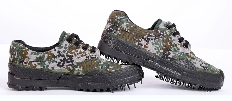 Camo Safety Shoes Military Style Antiskid Wear resistant Men Women Jungle Training  Shoes Labor protection Field Camouflage Shoe (7)
