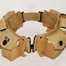 Военная Униформа WWII США армии ПАРАШЮТИСТА пехоты барного оборудования ремень Pouch-US163