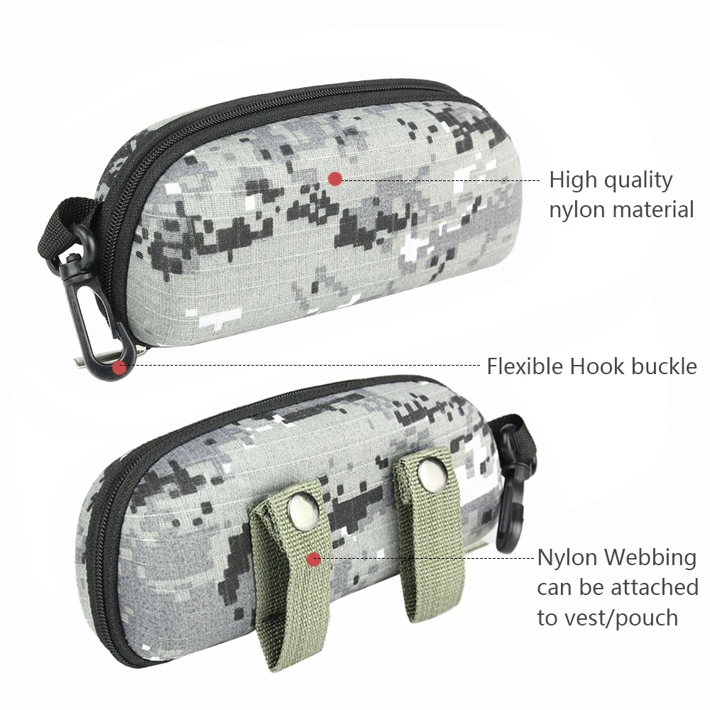  EVA Portable Sunglasses Box Storage Protector Camouflage Tactical Molle Goggle Glasses Bag Case EDC - 32965541294