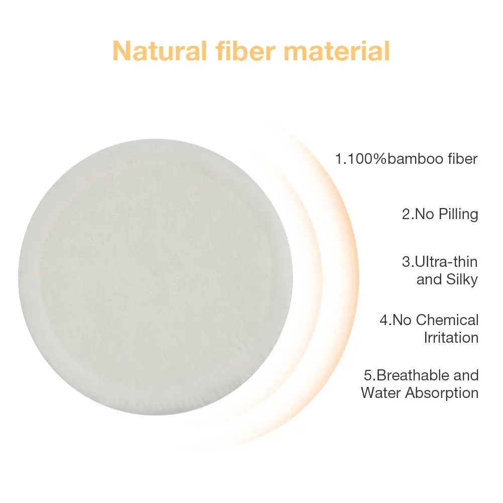 Салфетки для снятия макияжа многоразовые хлопковые подушечки средство для снятия макияжа для лица бамбуковое волокно накладки для ухода за кожей