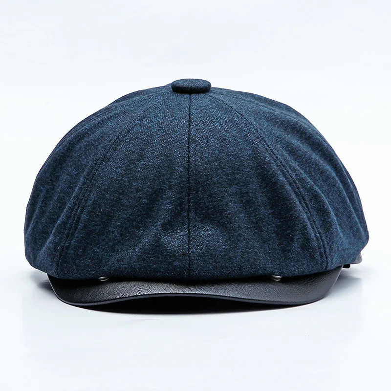 velvet newsboy cap
