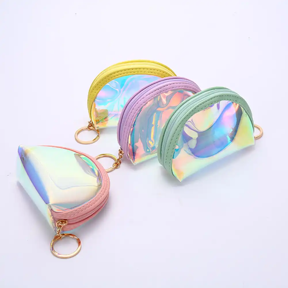 small clear coin purse