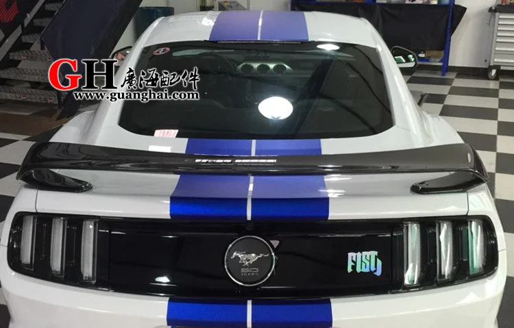 Подходит для Ford mustang GT350R карбоновое волокно задний автомобильный спойлер крыло заднее крыло высокое качество