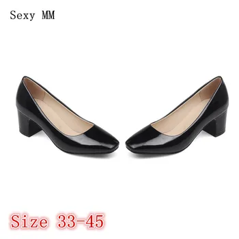 

High Heels Women High Heel Shoes Pumps Stiletto Woman Party Wedding Shoes Kitten Heels Plus Size 33 - 40 41 42 43 44 45