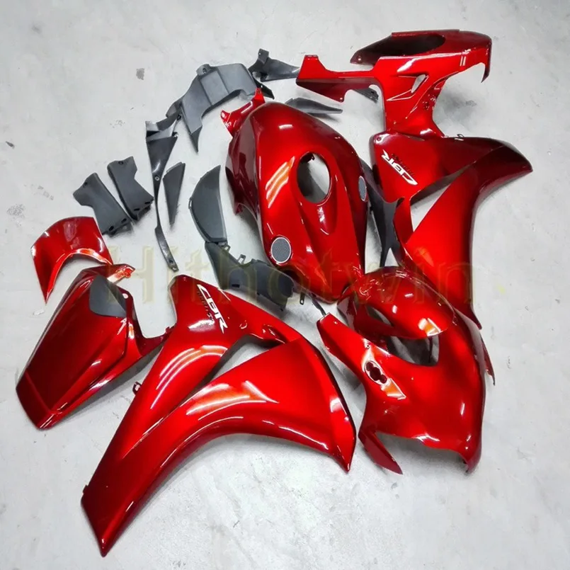 J Пользовательские Обтекатели мотоцикла для HONDA CBR1000RR 2008 2009 2010 2011 мотор панели+ Botls+ литьевая форма серебристо-белый - Цвет: J