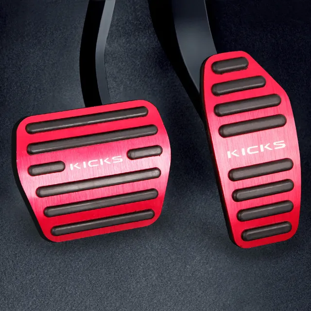 Aluminum alloy Car Accelerator Gas Pedal Brake Pedal Cover Non Slip