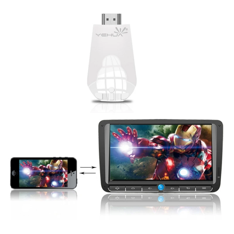 Universal Wireless WiFi Display Dongle Receiver 1080P HD TV Stick Miracast Airplay DLNA Mirroring for Google Chromecast 2