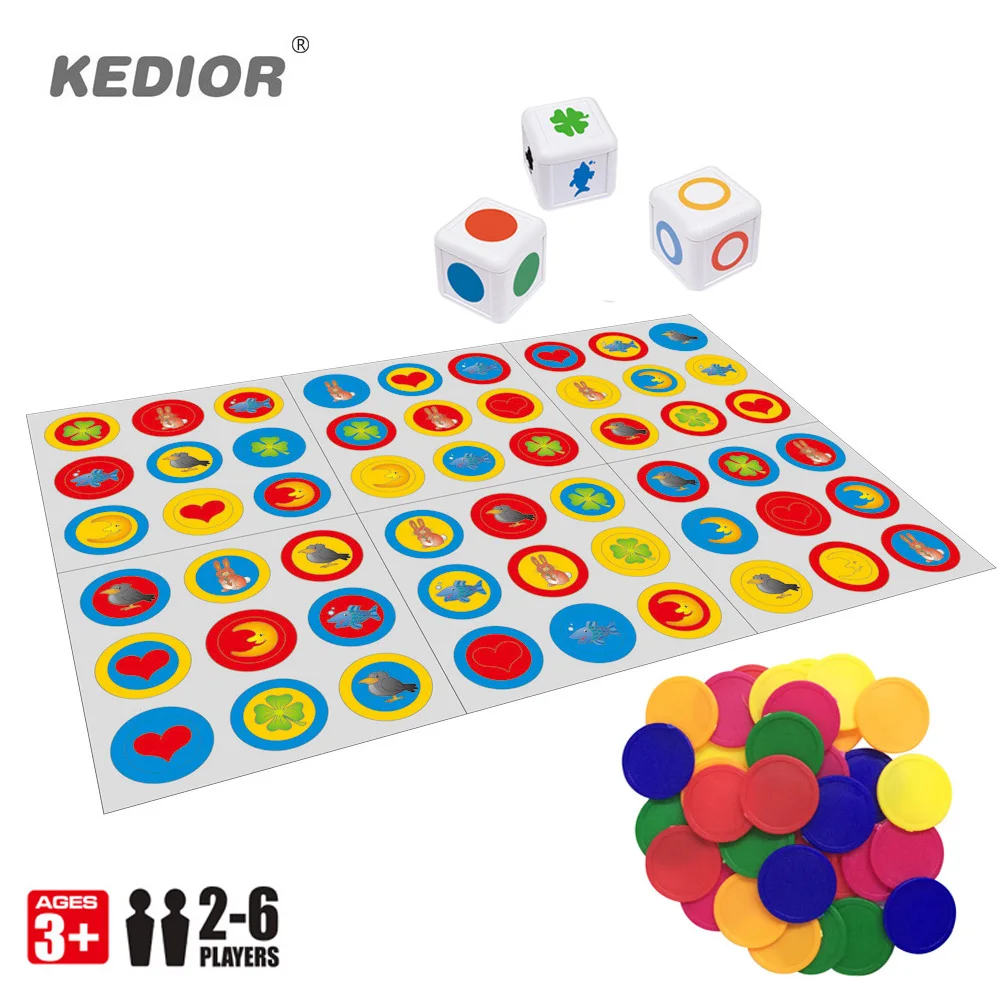 Fast Paced Observation Find And Match Board Game Popular Card Puzzle Game Children Educational Toys For