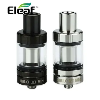 

Original Eleaf Melo III 3 Mini Atomizer 2ml Tank Electronic Cigs 510 Thread Tank Vape New Colors for iStick Pico Box Mod