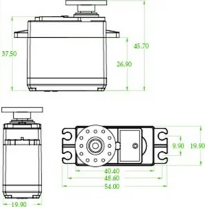 MG995 Standard Servo1