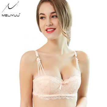 

Womens Push Up Bra Wireless Lace Bralette Super Thick Padded Sexy Brassiere Underwear Gather Lingerie BH Top 30-38 A B C Cup