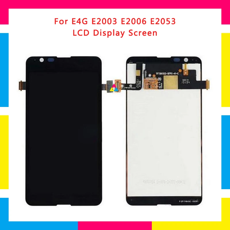 

5PCS LCD Display Screen With Touch Screen Digitizer Assembly For Sony Xperia E4G E2003 E2006 E2053 Replacement
