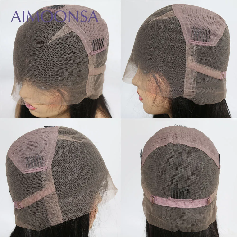 Loose Wave Wig Glueless Full Lace Wigs 180 Density Black Wig For Women Human Hair With Baby Hair Natural Wig Remy Hair Aimoonsa Loose Wave Wig Glueless Full Lace Wigs 180 Density Black Wig For Women Human Hair With Baby Hair Natural Wig Remy Hair Aimoonsa