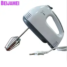Beijamei ручной миниблендер 7 Скорость ручной перемешивание теста Многофункциональный Электрический венчик Миксер для яиц взбивальная машина для жидкого полуфабриката