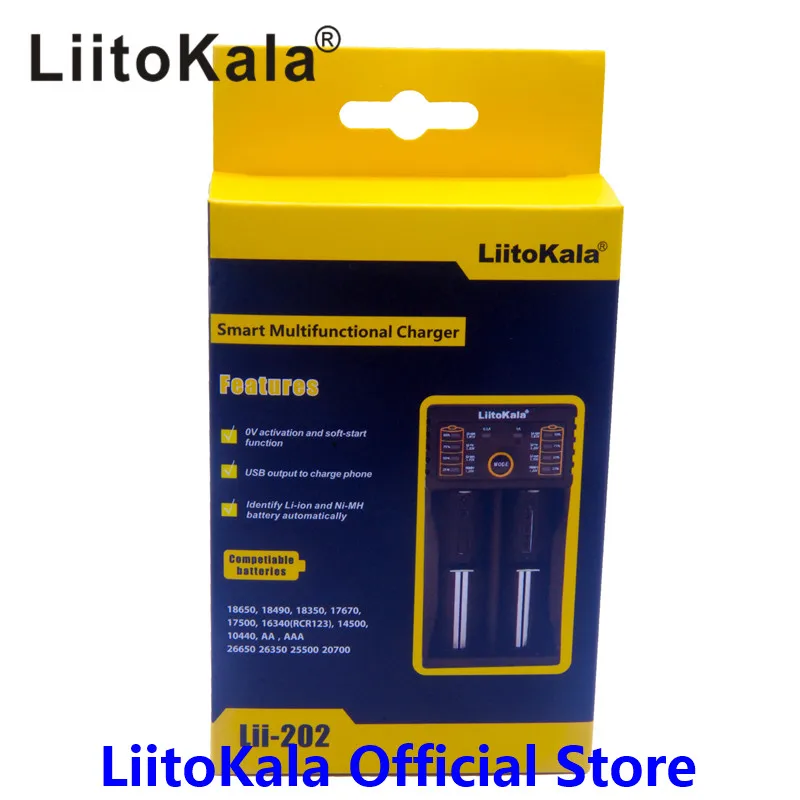 LiitoKala lii-PL4 lii100 lii-202 Lii-402 lii-500 lii-PD4 18650 Battery Charger For 26650 16340 LiFePO4 1.2V Rechareable Battery LiitoKala lii-PL4 lii100 lii-202 Lii-402 lii-500 lii-PD4 18650 Battery Charger For 26650 16340 LiFePO4 1.2V Rechareable Battery