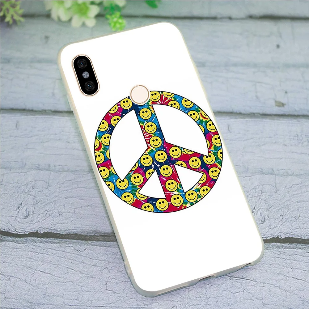 

Phone Cover for Redmi Note 6 Pro Hippie Psychedelic Case 4X A2 A1 4A Plus 5A Prime 6A 7 5 for Xiaomi Mi 9se 9 8 Cute