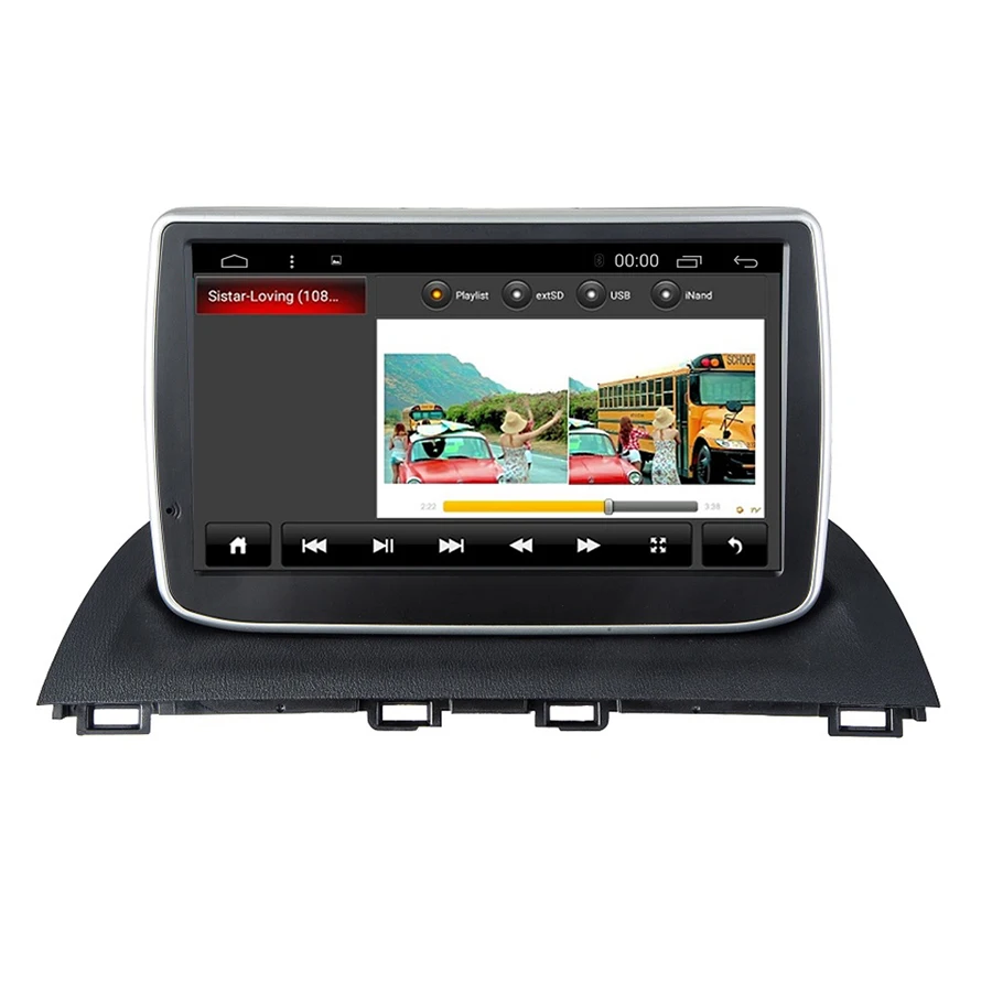 Discount Asvegen Car Auto Stereo Radio For Mazda 3 Axela 2014 2015 2016 Android 7.1 Quad Core 8 inch GPS Navigation Multimedia DVD Player 3